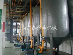 Rice bran oil equipment
